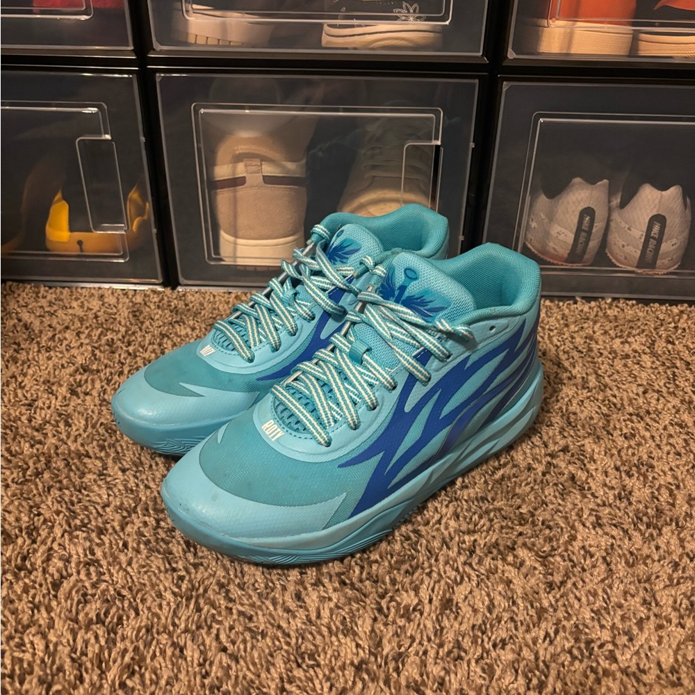 Lamelo mb1 baby blue - kids size 7